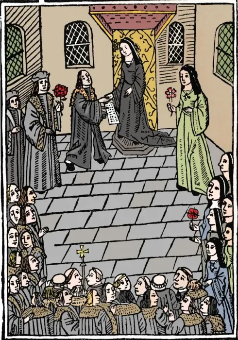 Framed Print : Treaty of marriage between Charles V and Princess Mary Tudor, c1508. Artist: Richard Pynson Framed Print : Treaty of marriage between Charles V and Princess Mary Tudor, c1508. Artist: Richard Pynson