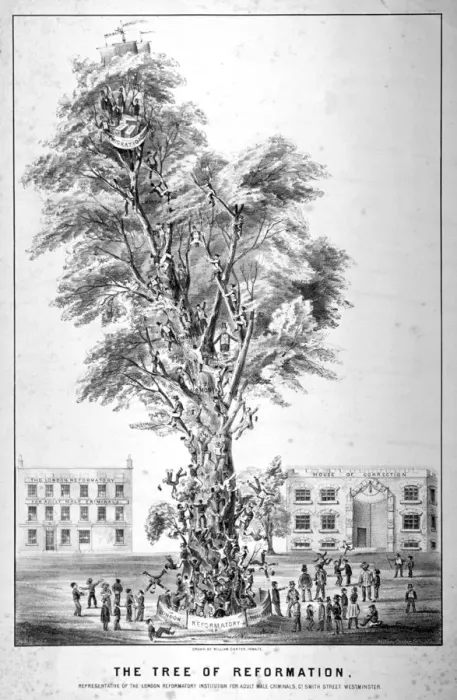 Framed Print : The Tree of Reformation, 1853 Framed Print : The Tree of Reformation, 1853