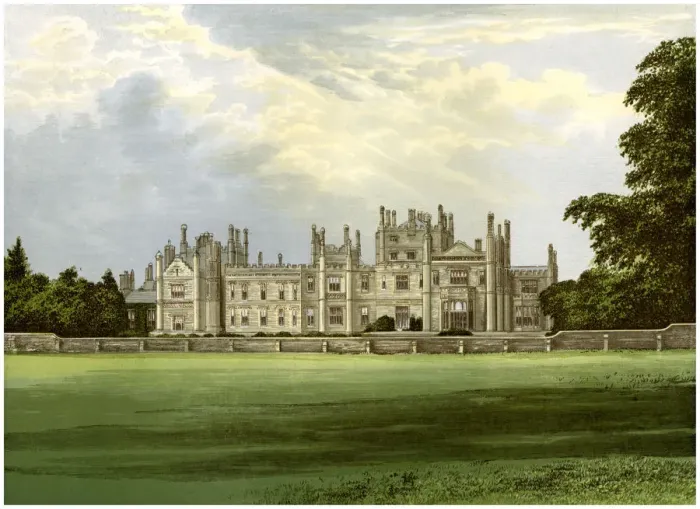 Framed Print : Tregothnan, Cornwall, home of Viscount Falmouth, c1880 Framed Print : Tregothnan, Cornwall, home of Viscount Falmouth, c1880