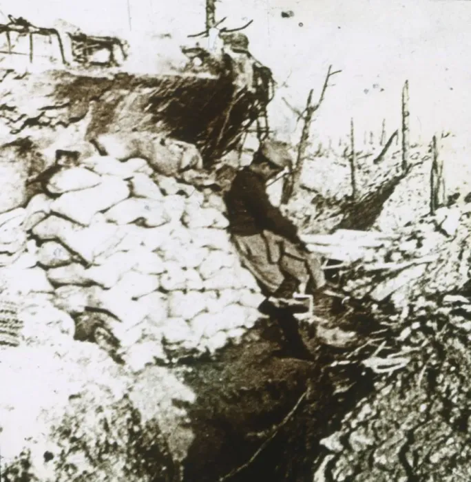 Framed Print : Trenches, c1914-c1918 Framed Print : Trenches, c1914-c1918
