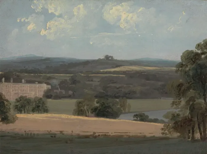 Framed Print : Trentham Park, ca. 1801. Creator: Unknown Framed Print : Trentham Park, ca. 1801. Creator: Unknown