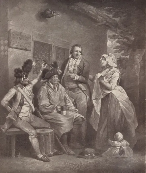 Framed Print : Trepanning a Recruit, 1791 (1909). Artist: George Keating Framed Print : Trepanning a Recruit, 1791 (1909). Artist: George Keating