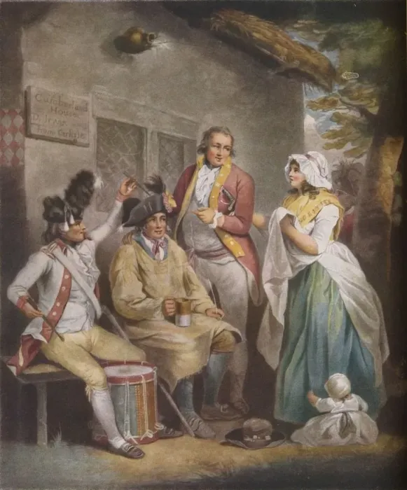 Framed Print : Trepanning A Recruit, c1791, (1930). Creator: George Keating Framed Print : Trepanning A Recruit, c1791, (1930). Creator: George Keating