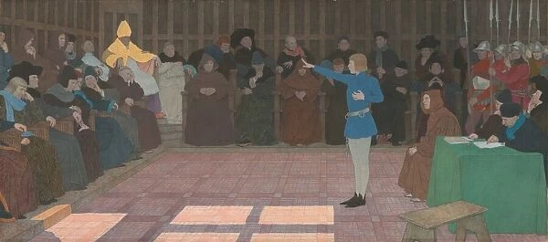 The Trial of Joan of Arc (Joan of Arc series: VI), c. late 1909-early 1910
