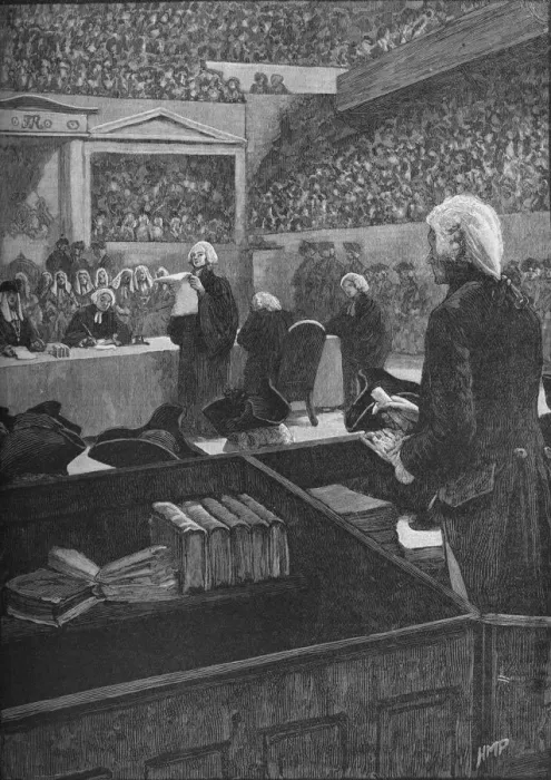 Framed Print : The trial of Warren Hastings, 1788-1795 (1905)