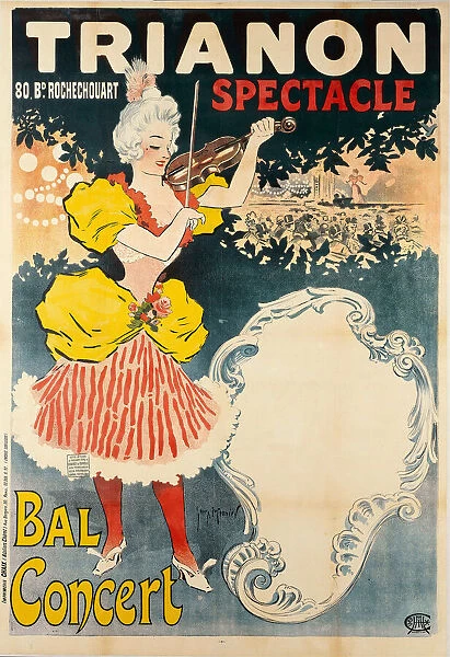 Trianon Spectacle Bal Concert, 1897. Creator: Meunier, Henri Georges (1873-1922)