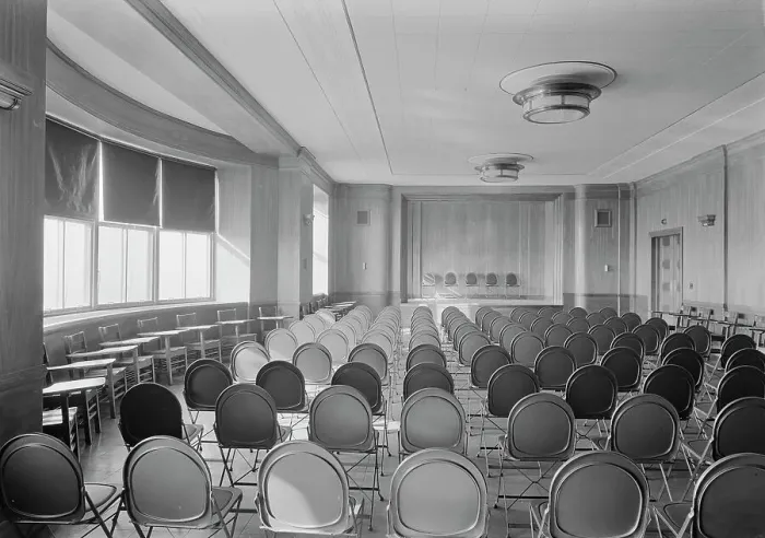 Framed Print : Triboro Hospital for Tuberculosis, Parsons Blvd. Jamaica, New York, 1941. Creator: Gottscho-Schleisner, Inc Framed Print : Triboro Hospital for Tuberculosis, Parsons Blvd. Jamaica, New York, 1941. Creator: Gottscho-Schleisner, Inc