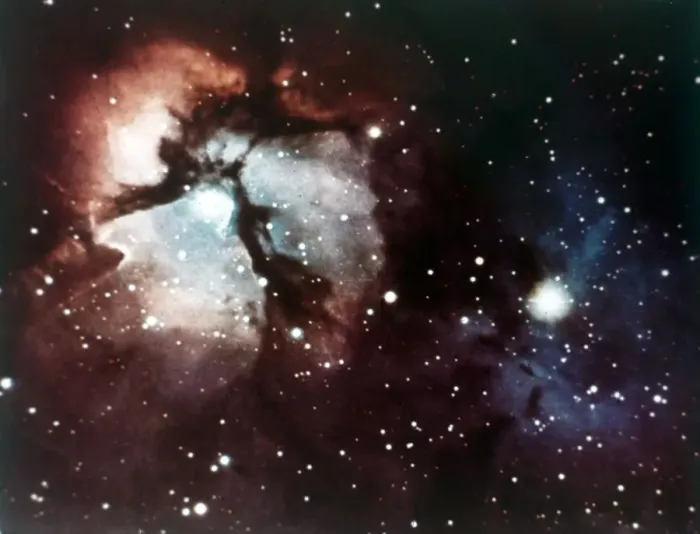 Framed Print : Trifid Nebula in Sagittarius constellation. Creator: NASA Framed Print : Trifid Nebula in Sagittarius constellation. Creator: NASA