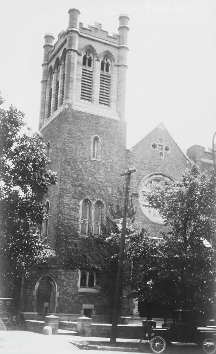 Framed Print : Trinity Baptist Church, Marion, Ohio, United States between c1915 and c1920. Creator: Bain News Service Framed Print : Trinity Baptist Church, Marion, Ohio, United States between c1915 and c1920. Creator: Bain News Service