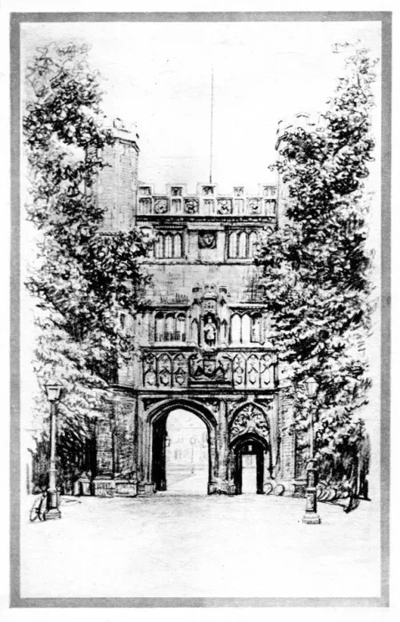 Framed Print : Trinity College, Cambridge, early 20th century Framed Print : Trinity College, Cambridge, early 20th century