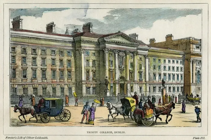 Framed Print : Trinity College, Dublin, Ireland, c1880 Framed Print : Trinity College, Dublin, Ireland, c1880