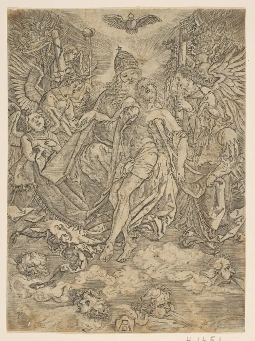 Framed Print : The Trinity (copy). n. d. Creator: Unknown Framed Print : The Trinity (copy). n. d. Creator: Unknown