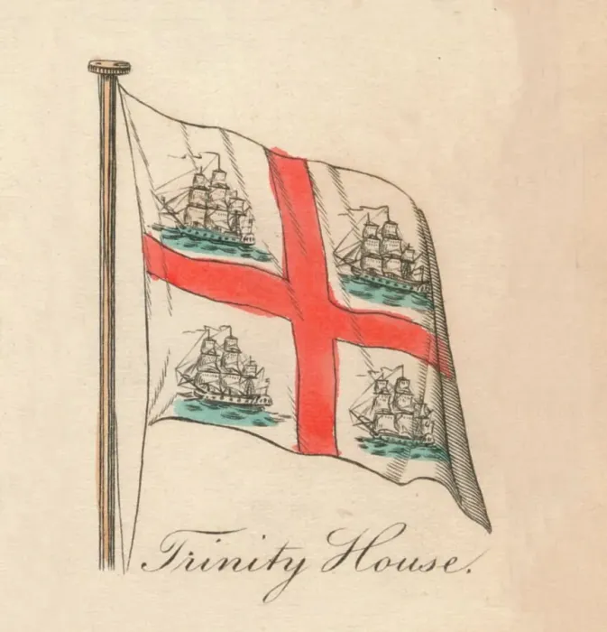 Framed Print : Trinity House, 1838 Framed Print : Trinity House, 1838