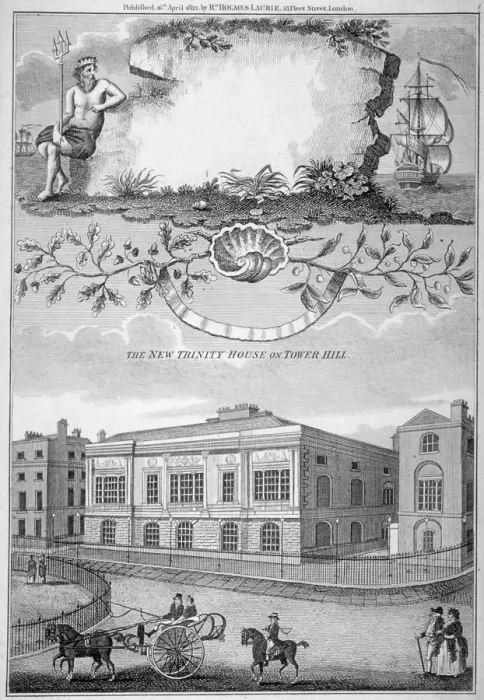 Framed Print : Trinity House, Trinity Square, City of London, 1821 Framed Print : Trinity House, Trinity Square, City of London, 1821