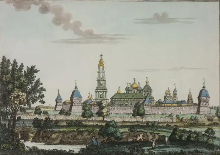 Framed Print : The Trinity Lavra of St. Sergius in Sergiyev Posad, Between 1792 and 1820 Framed Print : The Trinity Lavra of St. Sergius in Sergiyev Posad, Between 1792 and 1820
