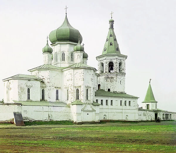 Trinity Monastery for men in the city of Tiumen, 1912. Creator: Sergey Mikhaylovich Prokudin-Gorsky