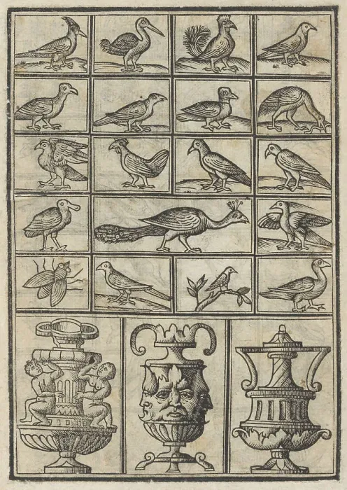 Framed Print : Trionfo Di Virtu. Libro Novo... page 3 (recto), 1563. Creator: Matteo Pagano Framed Print : Trionfo Di Virtu. Libro Novo... page 3 (recto), 1563. Creator: Matteo Pagano
