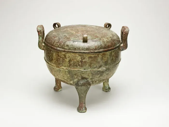 Framed Print : Tripod Cauldron (Ding), Eastern Zhou dynasty, Spring and Autumn period, late 6th cent B. C Framed Print : Tripod Cauldron (Ding), Eastern Zhou dynasty, Spring and Autumn period, late 6th cent B. C
