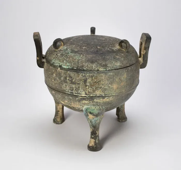 Framed Print : Tripod Food Caldron (Ding), Eastern Zhou dynasty, Spring and Autumn period Framed Print : Tripod Food Caldron (Ding), Eastern Zhou dynasty, Spring and Autumn period