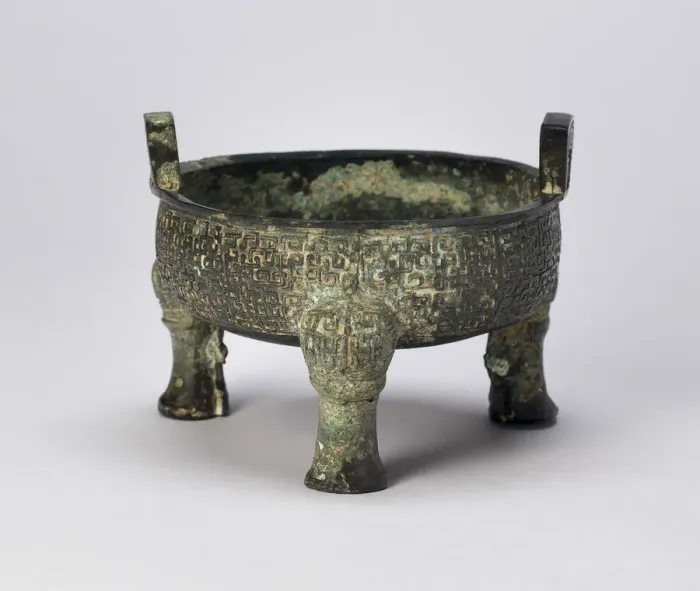 Framed Print : Tripod Food Cauldron (Ding), Eastern Zhou dynasty, Spring and Autumn period, c Framed Print : Tripod Food Cauldron (Ding), Eastern Zhou dynasty, Spring and Autumn period, c