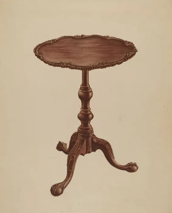 Framed Print : Tripod Stand, 1935 / 1942. Creator: Lorenz Rothkrantz Framed Print : Tripod Stand, 1935 / 1942. Creator: Lorenz Rothkrantz