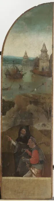 Framed Print : Triptych of the Martyrdom of Saint Liberata (right panel), c. 1500 Framed Print : Triptych of the Martyrdom of Saint Liberata (right panel), c. 1500
