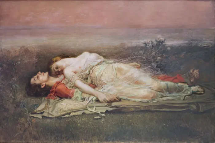 Framed Print : Tristan and Iseult Framed Print : Tristan and Iseult