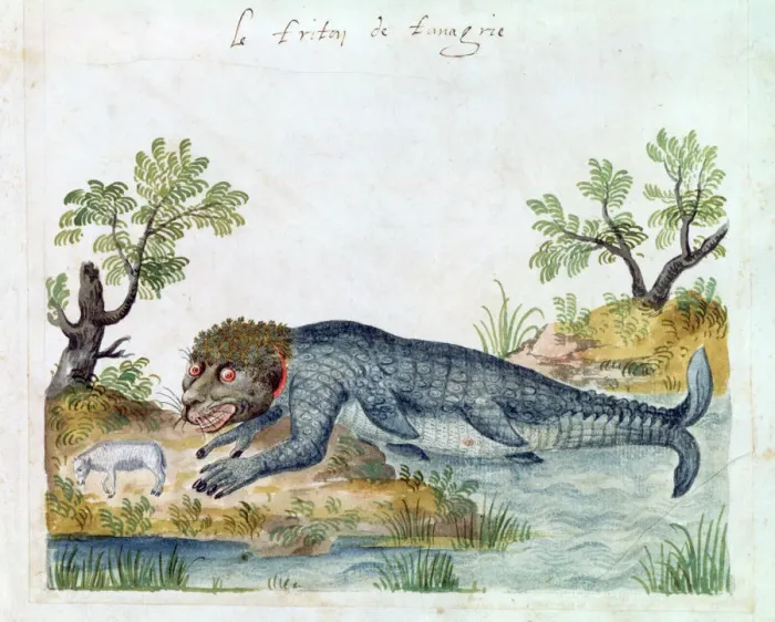 Framed Print : Triton, 16th century Framed Print : Triton, 16th century