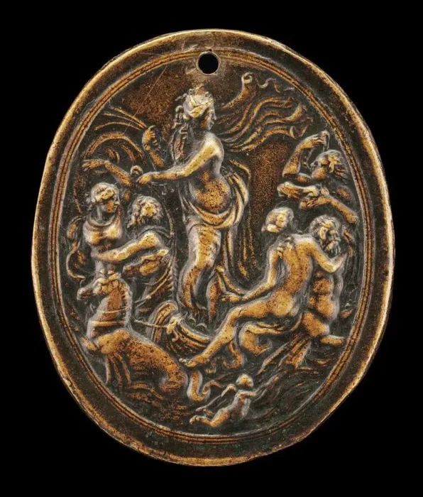 Framed Print : The Triumph of Amphitrite. Creator: Valerio Belli Framed Print : The Triumph of Amphitrite. Creator: Valerio Belli