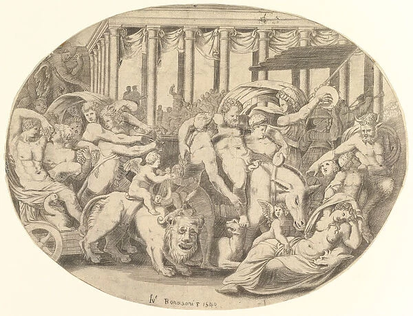 The Triumph of Bacchus, 16th century. Creator: Unknown