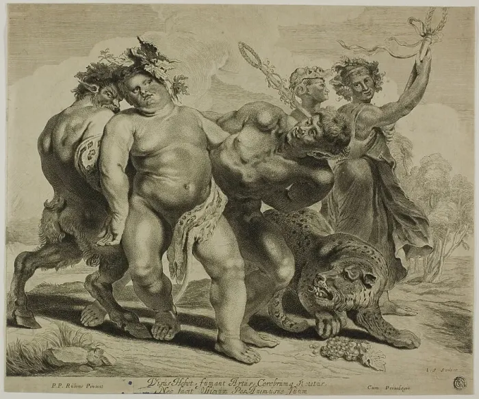 Framed Print : Triumph of Bacchus, n.d. Creator: Jonas Suyderhoef Framed Print : Triumph of Bacchus, n.d. Creator: Jonas Suyderhoef