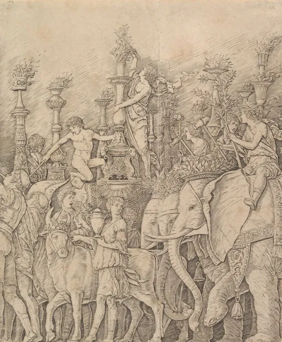 Framed Print : The Triumph of Caesar: The Elephants, ca. 1484-92. Creator: Unknown Framed Print : The Triumph of Caesar: The Elephants, ca. 1484-92. Creator: Unknown