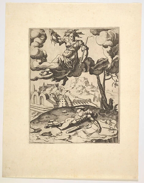The Triumph of Chastity from The Triumphs of Petrarch, ca. 1548-49. Creator: Unknown