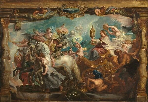 The Triumph of the Church, after 1628. Creator: Peter Paul Rubens (Flemish, 1577-1640)