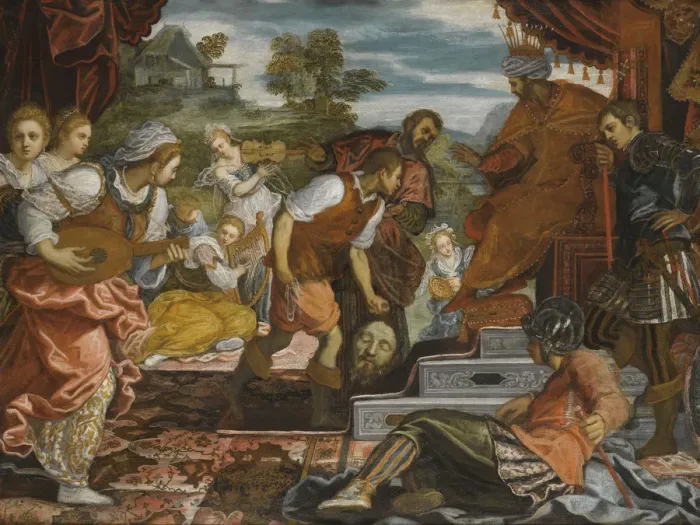 Framed Print : The Triumph of David Framed Print : The Triumph of David