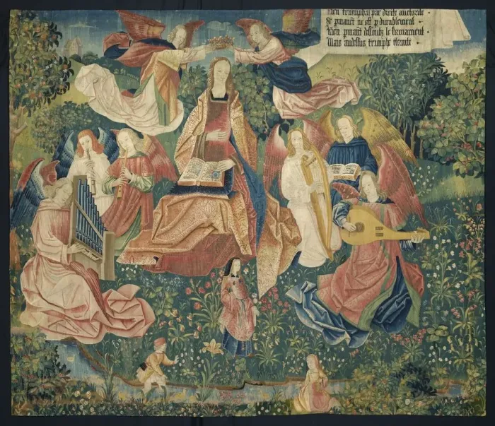 Framed Print : The Triumph of Eternity (From Chateau de Chaumont Set), 1512-1515. Creator: Unknown Framed Print : The Triumph of Eternity (From Chateau de Chaumont Set), 1512-1515. Creator: Unknown