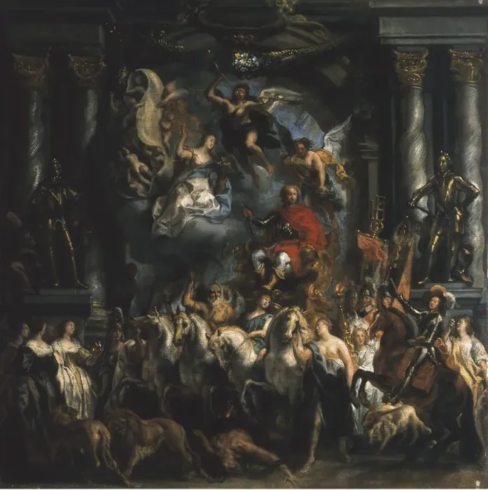 Framed Print : Triumph of Frederick Henry, Prince of Orange Framed Print : Triumph of Frederick Henry, Prince of Orange