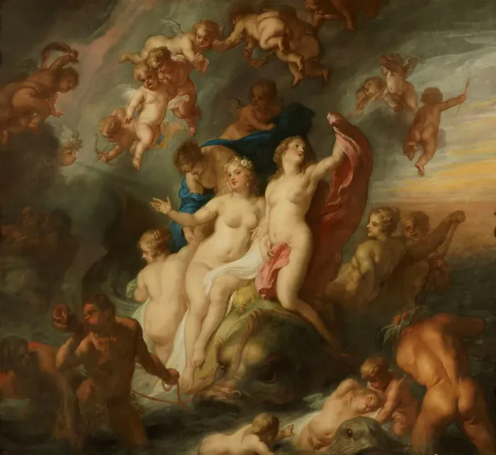 Framed Print : Triumph of Galatea, 1659. Creator: Thulden; Theodoor; van (1606-1669) Framed Print : Triumph of Galatea, 1659. Creator: Thulden; Theodoor; van (1606-1669)