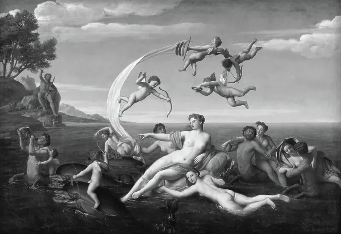 Framed Print : The Triumph of Galathea, 1659-1717. Creators: Nicolas Colombel, Francesco Albani Framed Print : The Triumph of Galathea, 1659-1717. Creators: Nicolas Colombel, Francesco Albani