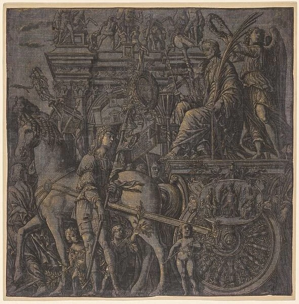The Triumph of Julius Caesar: Caesar Triumphant, 1593-99. Creator: Andrea Andreani (Italian