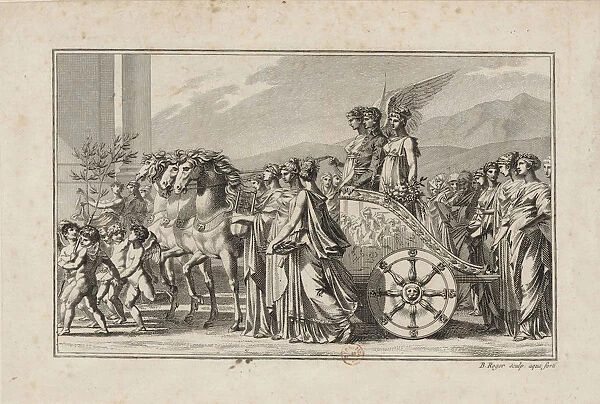 Triumph of Napoleon, First Consul, 1801. Creator: Roger, Barthelemy (1770-1841)