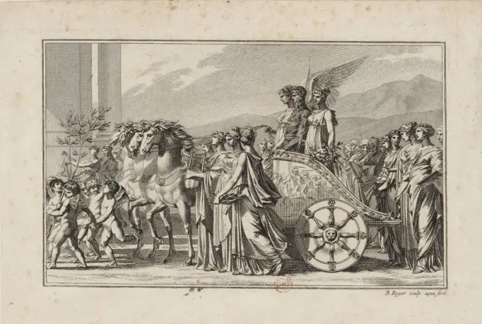 Framed Print : Triumph of Napoleon, First Consul, 1801. Creator: Roger, Barthelemy (1770-1841) Framed Print : Triumph of Napoleon, First Consul, 1801. Creator: Roger, Barthelemy (1770-1841)