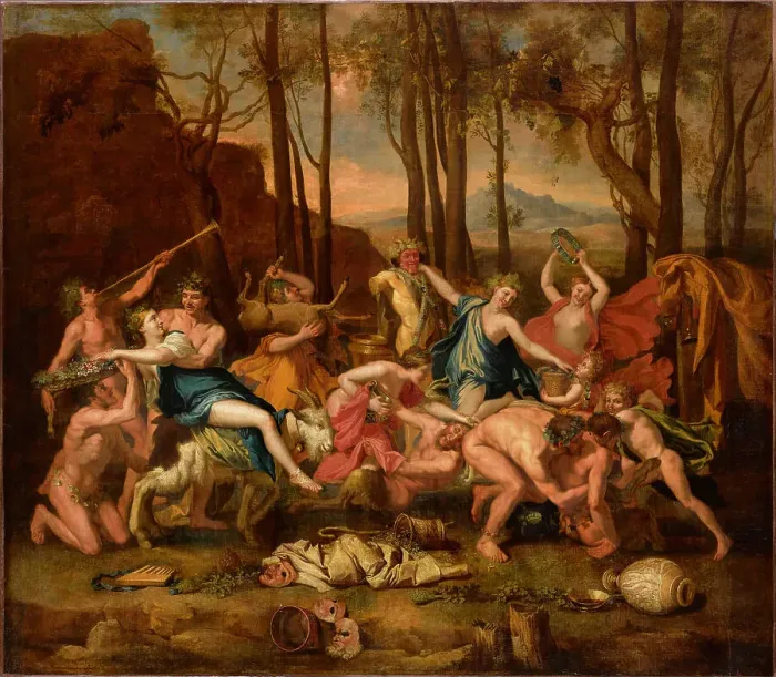 Framed Print : The Triumph of Pan, 1636. Creator: Poussin, Nicolas, (after) Framed Print : The Triumph of Pan, 1636. Creator: Poussin, Nicolas, (after)