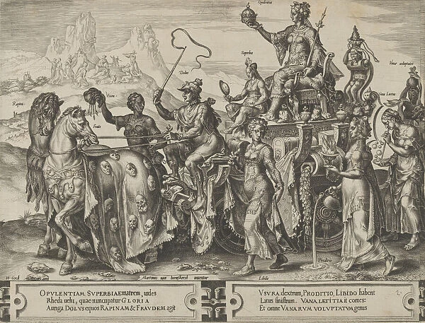 The Triumph of the Riches, from The Cycle of the Vicissitudes of Human Affairs, plate 2