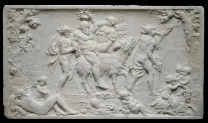 Framed Print : The Triumph of Silenus, c. 1660. Creator: Gerard van Opstal Framed Print : The Triumph of Silenus, c. 1660. Creator: Gerard van Opstal