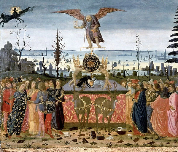 The Triumph of Time, 1480-1490. Artist: Jacopo del Sellaio (1442-1493)