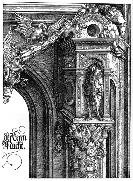 Framed Print : The Triumphal Arch of Emperor Maximilian I, 1515, (1936). Artist: Albrecht Durer Framed Print : The Triumphal Arch of Emperor Maximilian I, 1515, (1936). Artist: Albrecht Durer