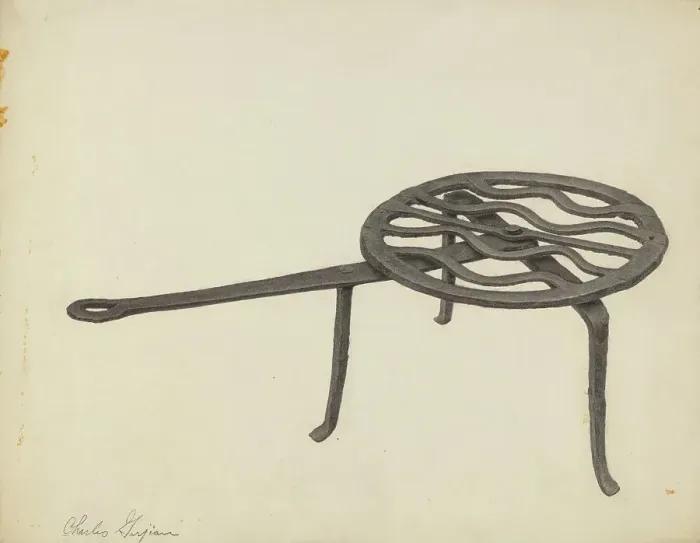 Framed Print : Trivet, 1935 / 1942. Creator: Charles Garjian Framed Print : Trivet, 1935 / 1942. Creator: Charles Garjian