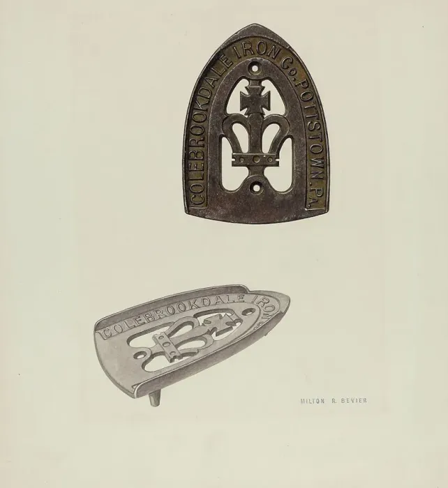 Framed Print : Trivet, 1939. Creator: Milton Bevier Framed Print : Trivet, 1939. Creator: Milton Bevier