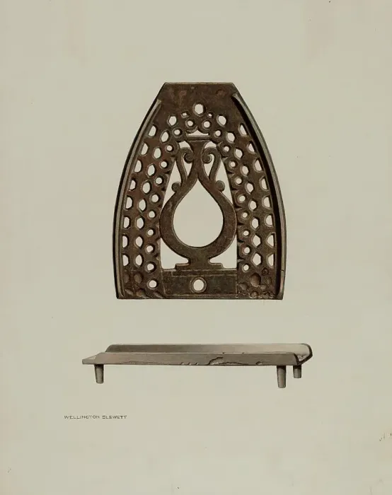 Framed Print : Trivet, c. 1939. Creator: Wellington Blewett Framed Print : Trivet, c. 1939. Creator: Wellington Blewett